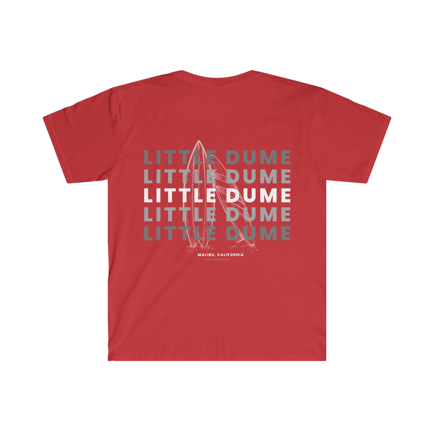 Little Dume Malibu Unisex Softstyle T-Shirt