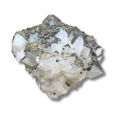 Calcite with Pyrite Cluster, Daye Hubei China