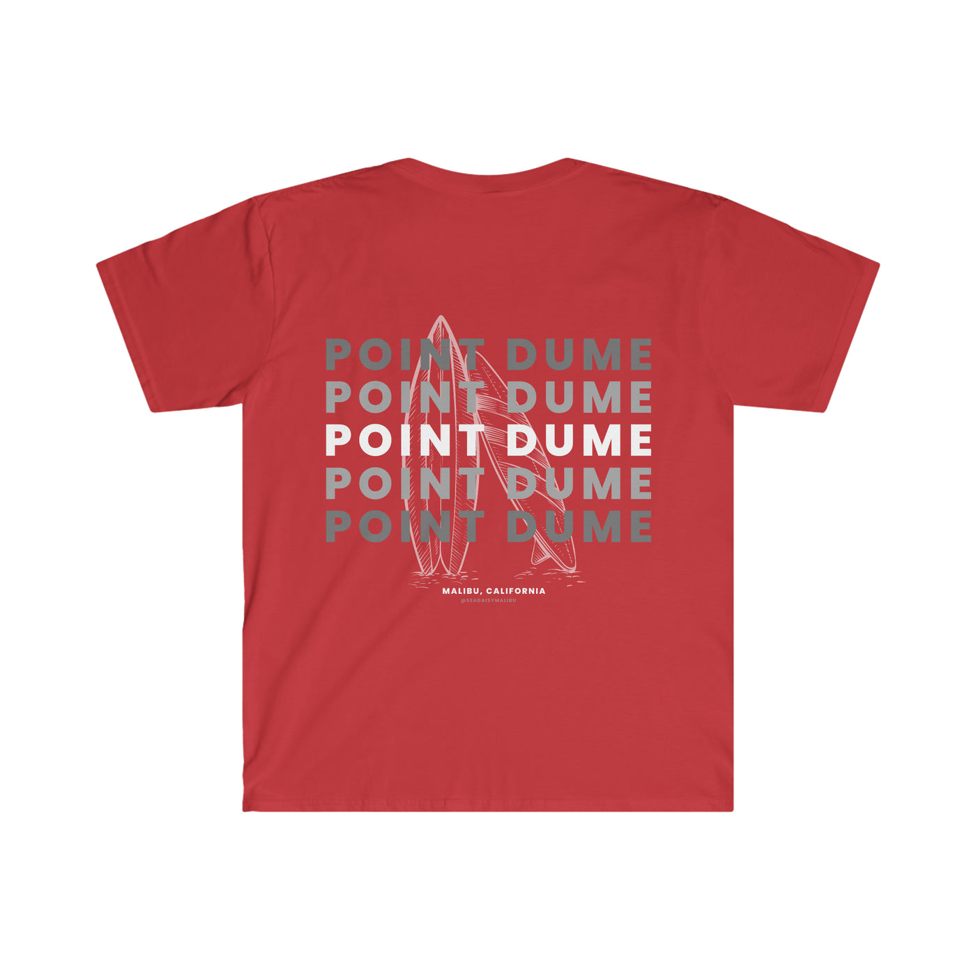 Point Dume Malibu Unisex Softstyle T-Shirt