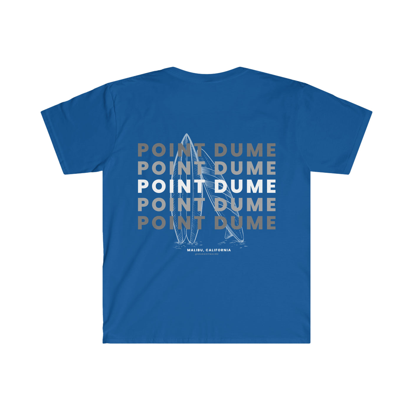 Point Dume Malibu Unisex Softstyle T-Shirt