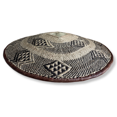 Handmade African Basket - 17 in