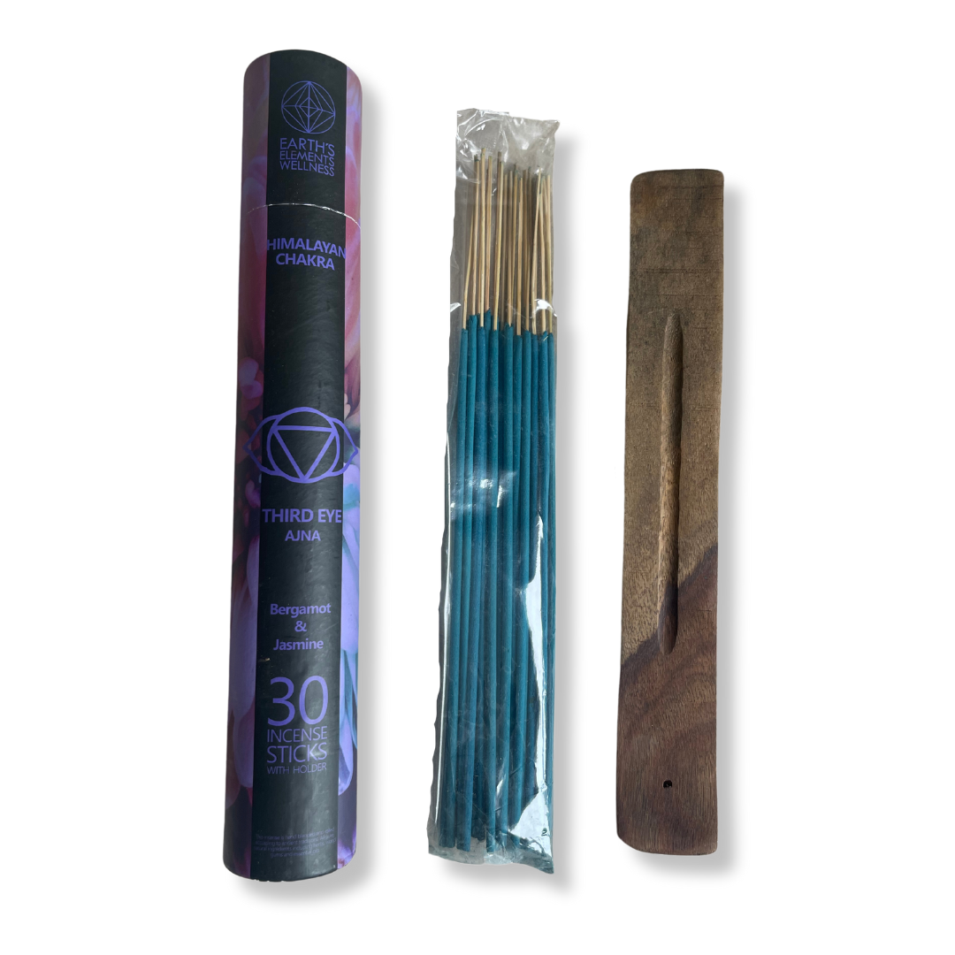 Himalayan Chakra Incense Sticks with Holder