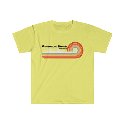 Westward Beach Malibu Retro Unisex Softstyle T-Shirt