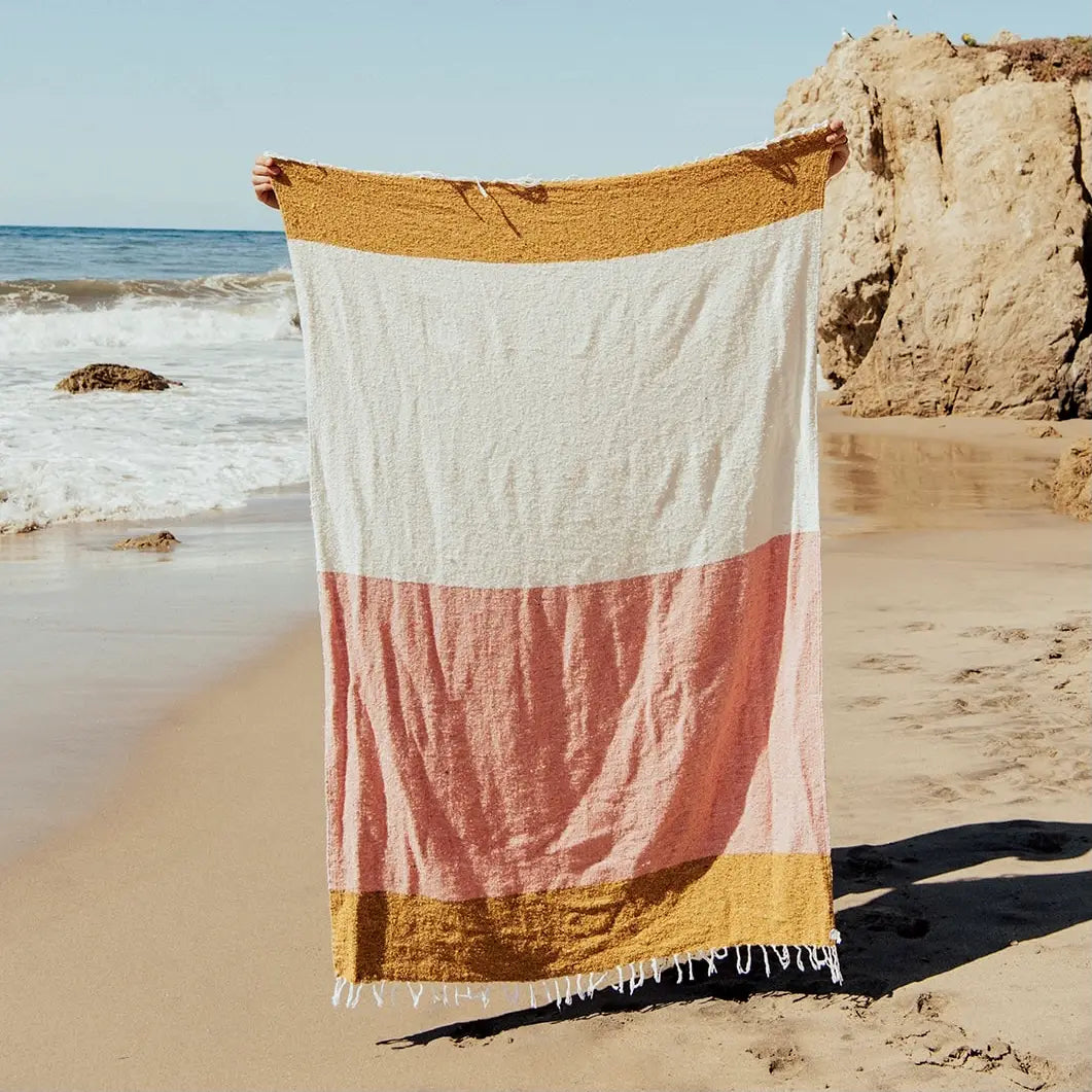 70s - Sustainable Throw Blanket